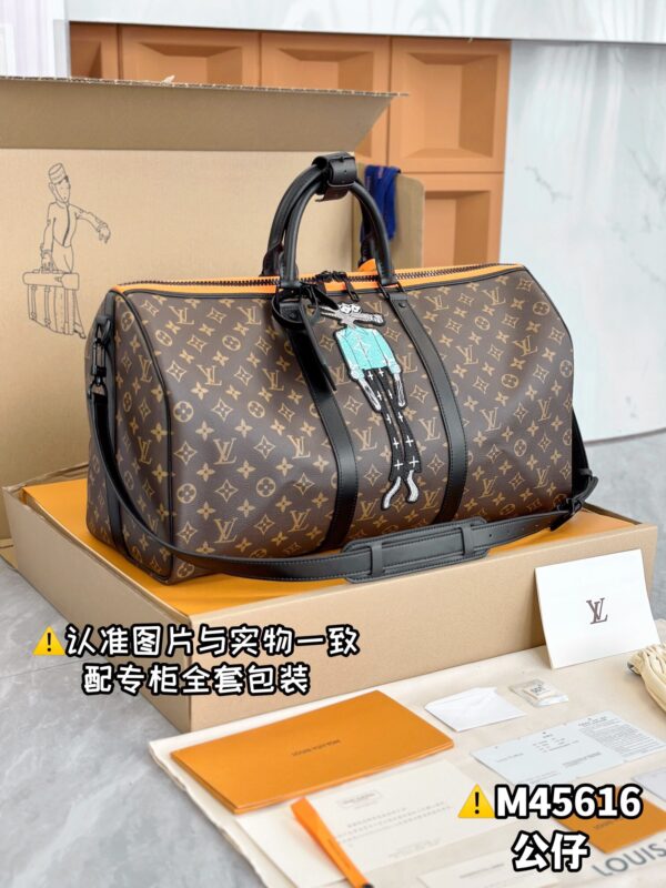 img_7710 M45616 KEEPALL BANDOULIERE 50 Size 50x29x23 cm