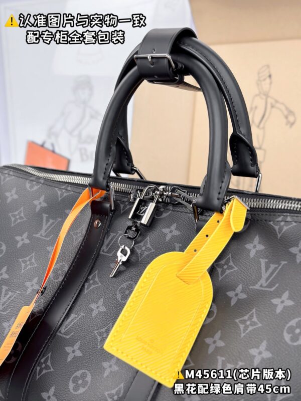 img_7731 M45611 Small Size Keepall 45 Monogram Eclipse Size 45 x 27 x 20 cm