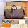 M46257 Keepall Bandoulière 50 Monogram Macassar Size 50 x 29 x 23 Size