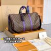 M46257 Keepall Bandoulière 50 Monogram Macassar Size 50 x 29 x 23 Size