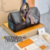 M56856 KEEPALL BANDOULIERE 50 Patchwork Size 50x29x23 cm
