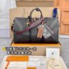 M56856 KEEPALL BANDOULIERE 50 Patchwork Size 50x29x23 cm