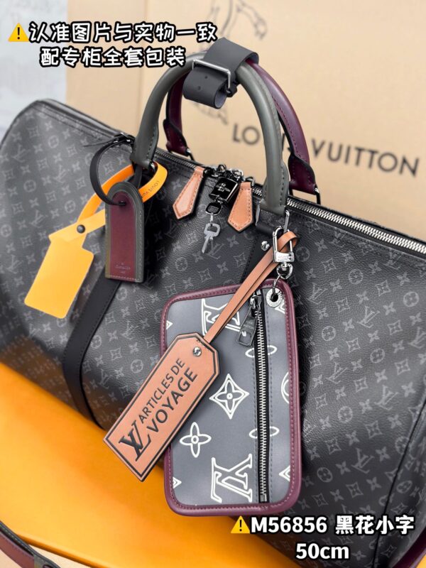 img_7900 M56856 KEEPALL BANDOULIERE 50 Patchwork Size 50x29x23 cm