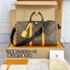 M46703 New Small KEEPALL BANDOULIÈRE 45 Monogram Macassar 45 x 27 x 20 cm