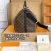 M46703 New Large KEEPALL BANDOULIÈRE 55 Monogram Macassar 55 x 31 x 26 cm