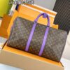 M46775 Keepall Bandoulière 50 Monogram Macassar Size 50 x 29 x 23 cm