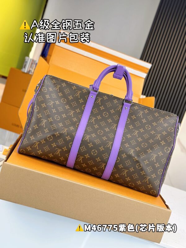 img_8040 M46775 Keepall Bandoulière 50 Monogram Macassar Size 50 x 29 x 23 cm