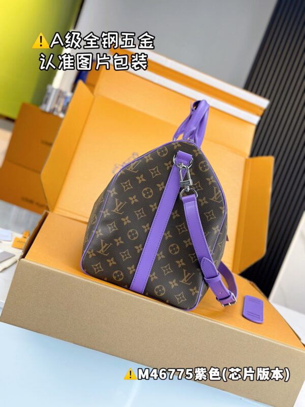 img_8041 M46775 Keepall Bandoulière 50 Monogram Macassar Size 50 x 29 x 23 cm