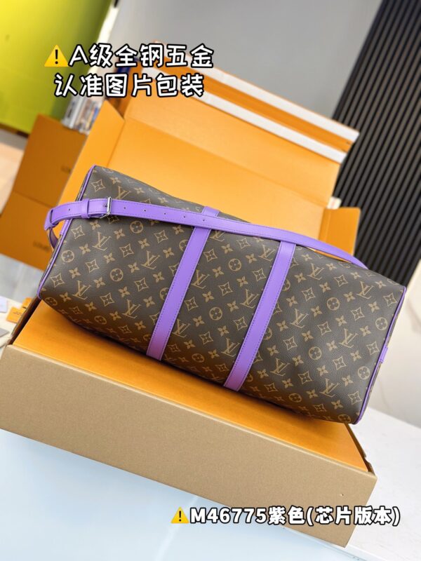 img_8042 M46775 Keepall Bandoulière 50 Monogram Macassar Size 50 x 29 x 23 cm