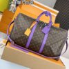 M46775 Keepall Bandoulière 50 Monogram Macassar Size 50 x 29 x 23 cm