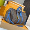 M46772 Keepall Bandoulière 50 Monogram Macassar Size 50 x 29 x 23 cm