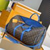 M46772 Keepall Bandoulière 50 Monogram Macassar Size 50 x 29 x 23 cm