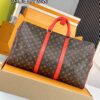 M46769 Keepall Bandoulière 50 Monogram Macassar Size 50 x 29 x 23 cm