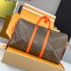 M46770 Keepall Bandoulière 50 Monogram Macassar Size 50 x 29 x 23 cm