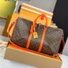 M46770 Keepall Bandoulière 50 Monogram Macassar Size 50 x 29 x 23 cm