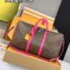 M46773 Keepall Bandoulière 50 Monogram Macassar Size 50 x 29 x 23 cm