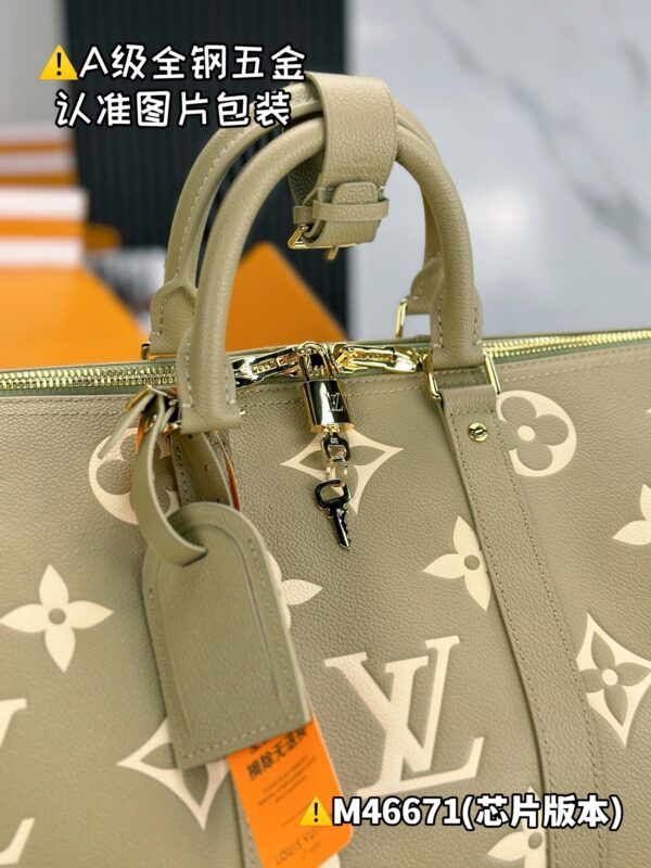 M46671 Keepall Bandoulière 45 Monogram Empreinte Size 45 x 27 x 20 cm