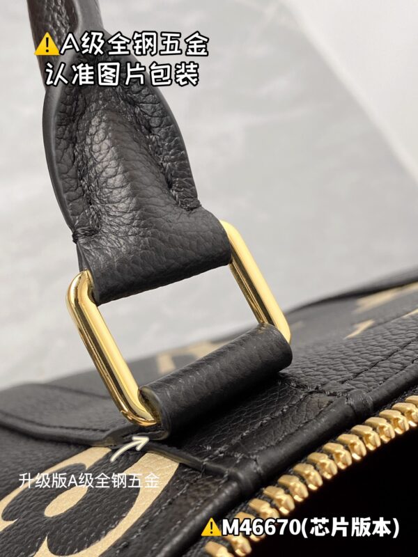 M46670 Keepall Bandoulière 45 Monogram Empreinte Size 45 x 27 x 20 cm
