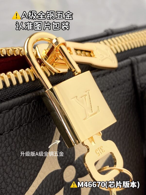 M46670 Keepall Bandoulière 45 Monogram Empreinte Size 45 x 27 x 20 cm