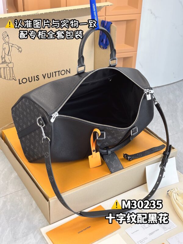 img_8187 M30235 KEEPALL BANDOULIÈRE 50 Taiga 50 x 29 x 23 cm