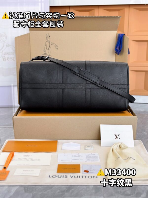 img_8205 M33400 KEEPALL BANDOULIÈRE 50 Taiga Size 50 x 29 x 23 cm
