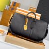 M21420 Full Leather Large KEEPALL BANDOULIÈRE 50 Aerogram Size 50 x 29 x 23 cm