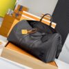 M21420 Full Leather Large KEEPALL BANDOULIÈRE 50 Aerogram Size 50 x 29 x 23 cm