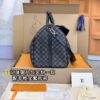 N41418 Large KEEPALL BANDOULIÈRE 55 Monogram Eclipse Size 55 x 31 x 24 cm