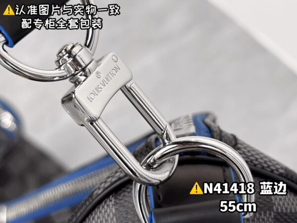 N41418 Large KEEPALL BANDOULIÈRE 55 Monogram Eclipse Size 55 x 31 x 24 cm