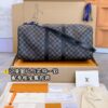 N41418 Medium KEEPALL BANDOULIÈRE 50 Monogram Eclipse Size 50 x 29 x 22 cm