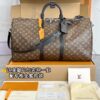M56711 Large KEEPALL BANDOULIÈRE 55 Monogram Eclipse Size 55 x 31 x 24 cm
