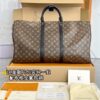M56711 Large KEEPALL BANDOULIÈRE 55 Monogram Eclipse Size 55 x 31 x 24 cm
