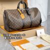 M56711 Large KEEPALL BANDOULIÈRE 55 Monogram Eclipse Size 55 x 31 x 24 cm