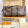 M56711 Large KEEPALL BANDOULIÈRE 55 Monogram Eclipse Size 55 x 31 x 24 cm