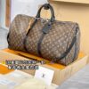 M56711 Large KEEPALL BANDOULIÈRE 55 Monogram Eclipse Size 55 x 31 x 24 cm
