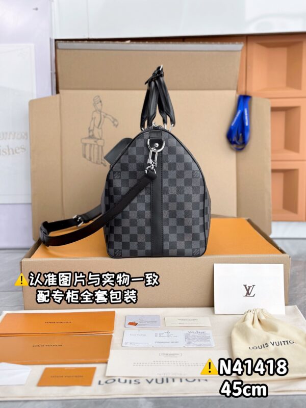 img_8432 N41418 Haig Small KEEPALL BANDOULIÈRE 45 Size 45 x 27 x 20 cm