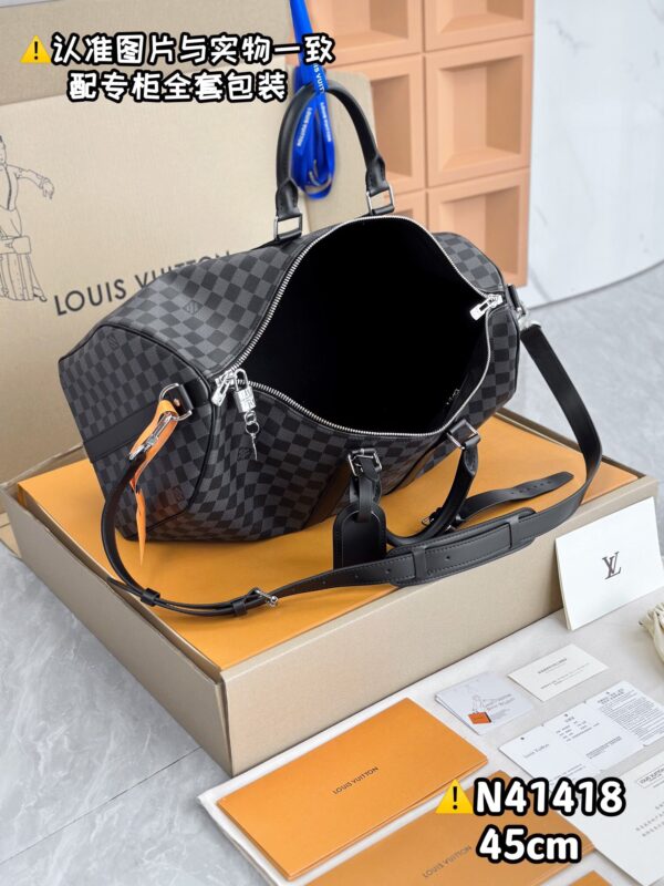 img_8434 N41418 Haig Small KEEPALL BANDOULIÈRE 45 Size 45 x 27 x 20 cm