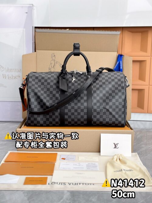 N41418 Haig Medium KEEPALL BANDOULIÈRE 50 Size 50 x 29 x 22 cm