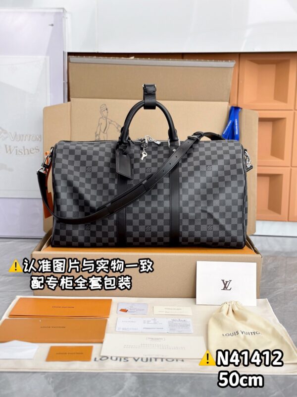 img_8435 N41418 Haig Medium KEEPALL BANDOULIÈRE 50 Size 50 x 29 x 22 cm