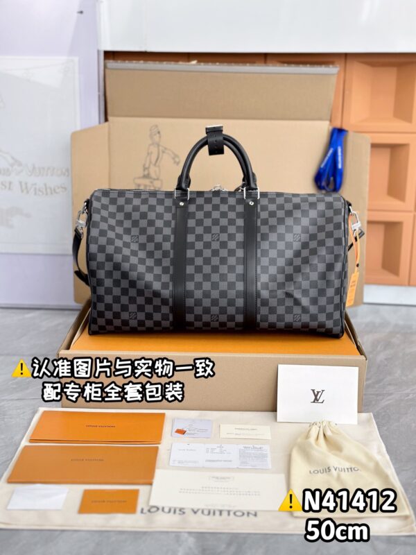 img_8436 N41418 Haig Medium KEEPALL BANDOULIÈRE 50 Size 50 x 29 x 22 cm