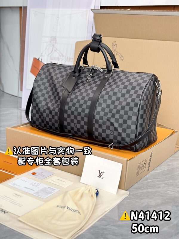 img_8438 N41418 Haig Medium KEEPALL BANDOULIÈRE 50 Size 50 x 29 x 22 cm