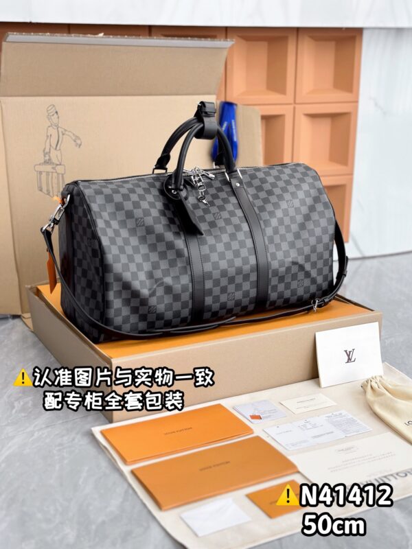 img_8439 N41418 Haig Medium KEEPALL BANDOULIÈRE 50 Size 50 x 29 x 22 cm