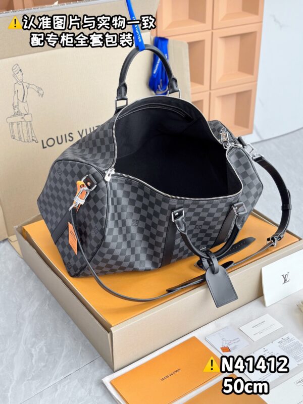 img_8441 N41418 Haig Medium KEEPALL BANDOULIÈRE 50 Size 50 x 29 x 22 cm
