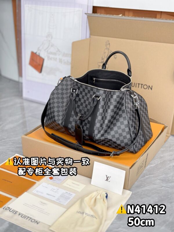img_8442 N41418 Haig Medium KEEPALL BANDOULIÈRE 50 Size 50 x 29 x 22 cm