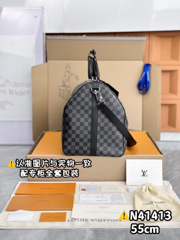 img_8449 N41418 Haig Large KEEPALL BANDOULIÈRE 55 Size 55 x 31 x 24 cm