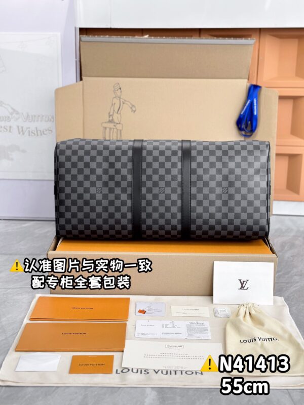 img_8452 N41418 Haig Large KEEPALL BANDOULIÈRE 55 Size 55 x 31 x 24 cm