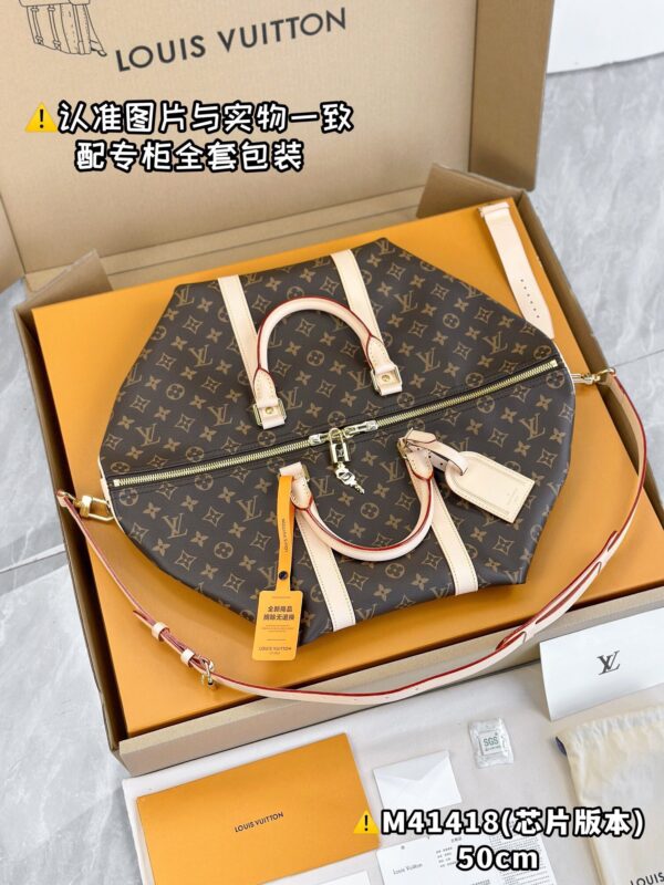 img_8478 M41418 Medium KEEPALL BANDOULIÈRE 50 Monogram Size 50 x 29 x 22 cm