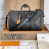 M40569 Small KEEPALL BANDOULIÈRE 45 Black Monogram Size 45 x 27 x 20 cm