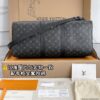 M40569 Medium KEEPALL BANDOULIÈRE 50 Black Monogram Size 50 x 29 x 22 cm