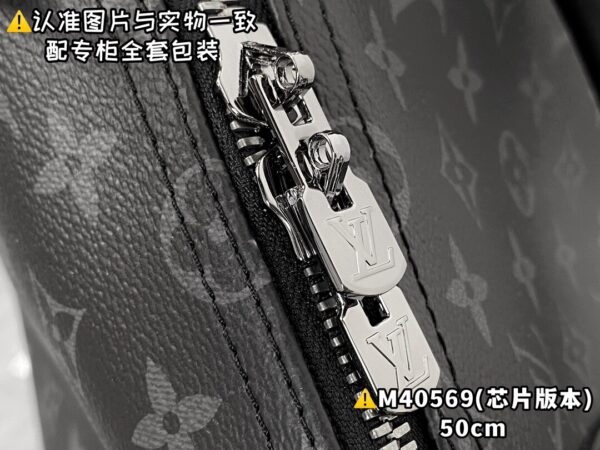 M40569 Medium KEEPALL BANDOULIÈRE 50 Black Monogram Size 50 x 29 x 22 cm